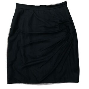 Moiselle Mesh Tewl Cinched Black Mini Skirt Women’s Size 0